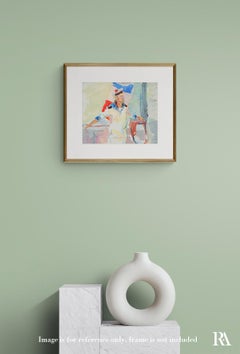 French Sailor - Yaroslava Tichshenko 21st Century Contemporary Oil Painting