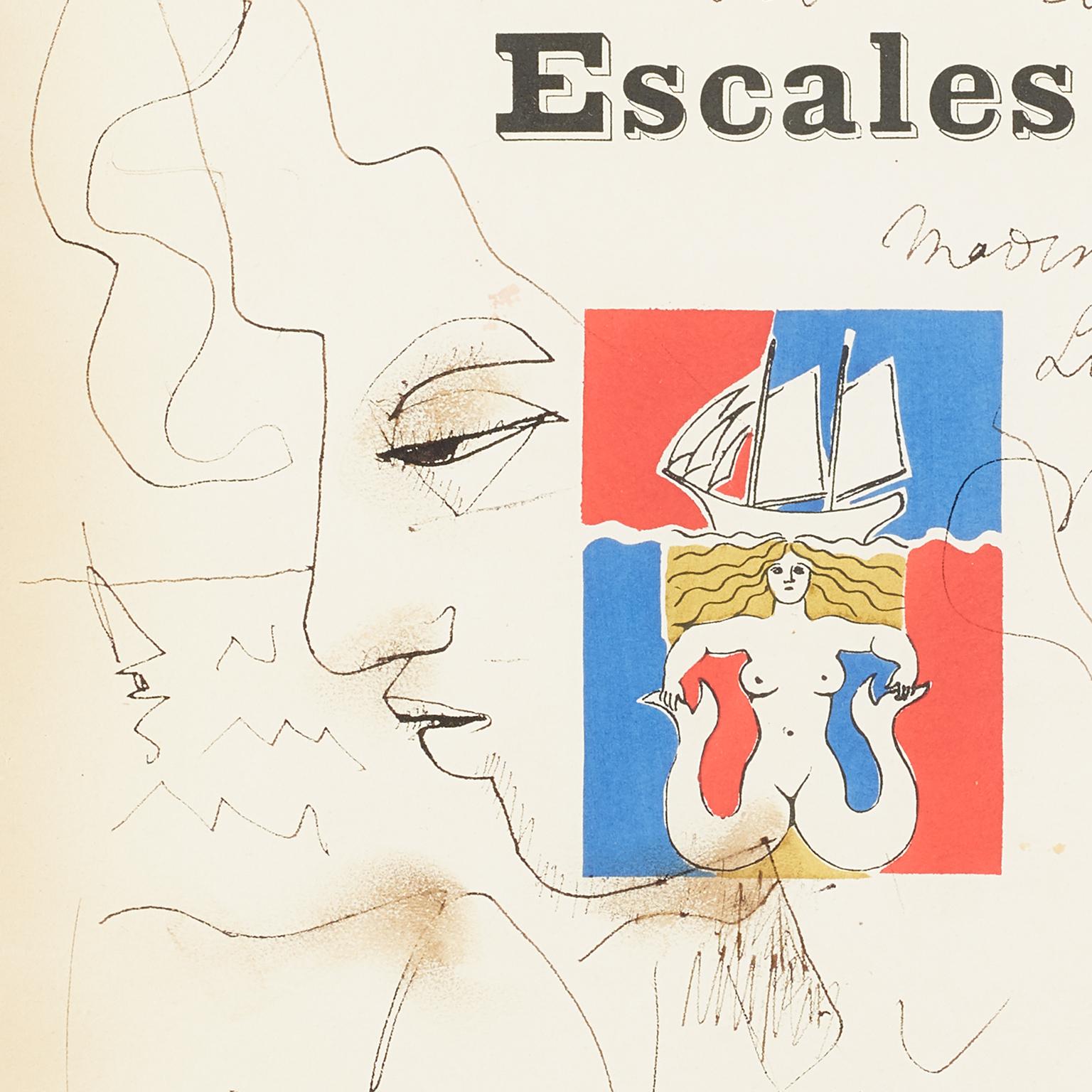 Original drawing by Jean Cocteau . 1920 . Framed . certified by Expert Mr Martin .
30,7 cm x 20 cm . vintage Framed .