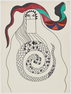 " Femme au serpent "  Dar el-Hanch