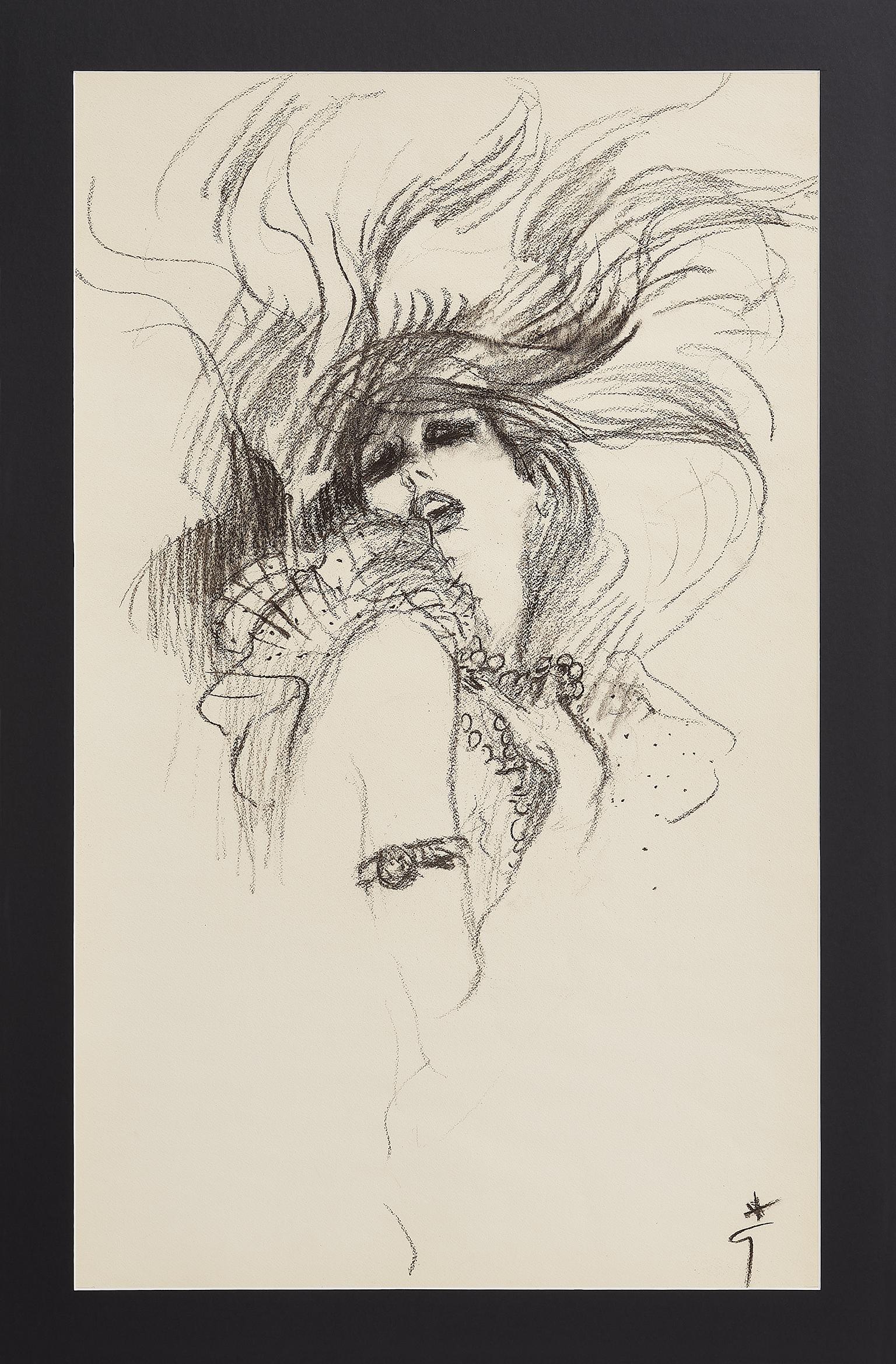 " Elégante aux perles " .Carlton . Cannes