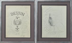 " Perfil de Mujer " y "  Violette "