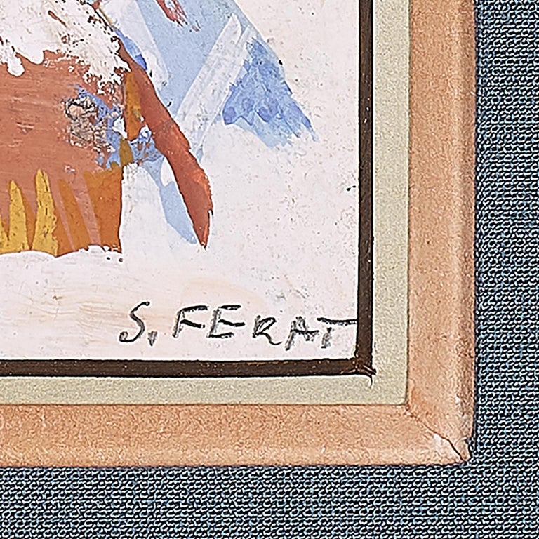 Serge Ferat (Sergei Nicolaevitch Comte de Jastrebtsov) Arlequin For