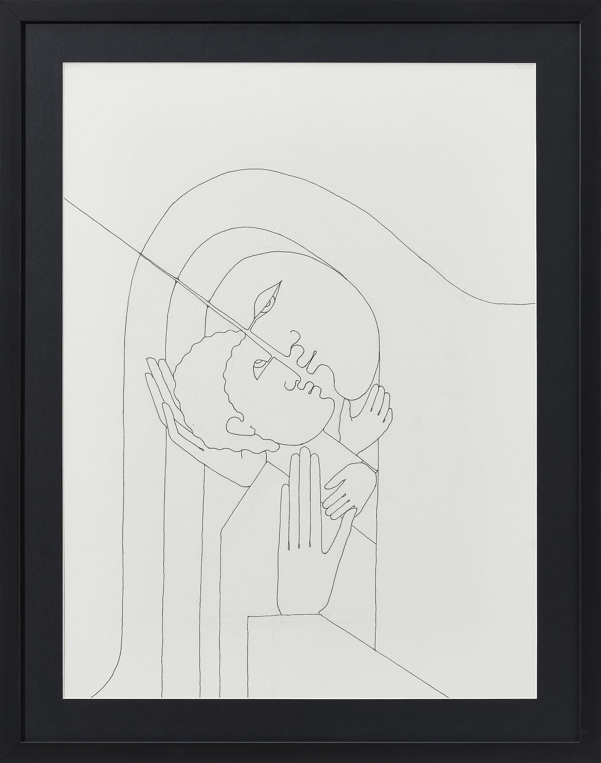 " Vierge à l
enfant "