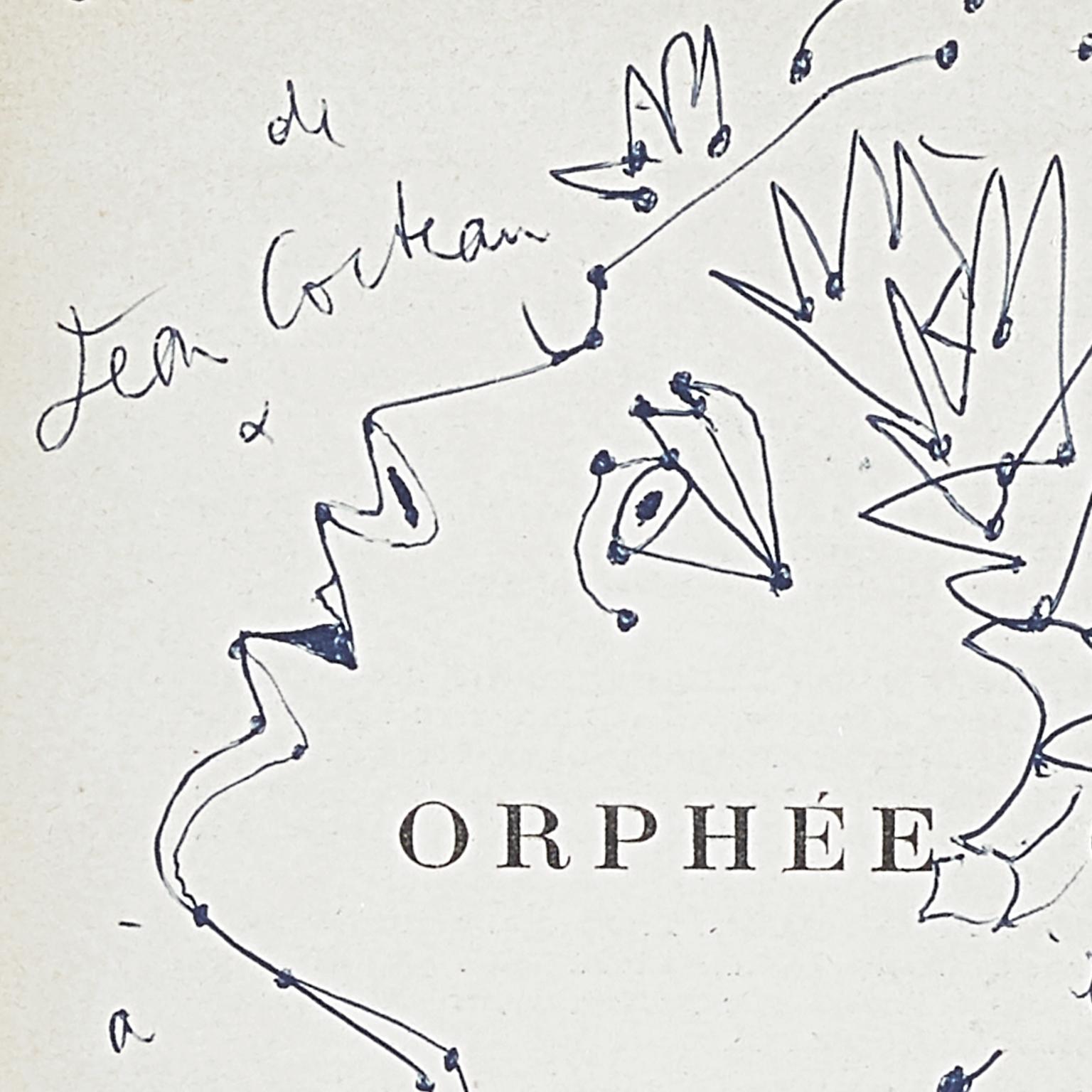 jean cocteau orpheus drawing
