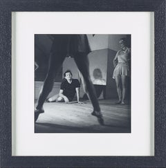 " Serge LIFAR en répétition " photography. " Serge LIFAR in REPETITION " .