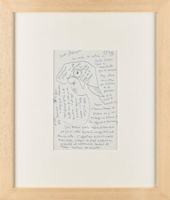 Lettres à Jean Marais dessin de la page 482