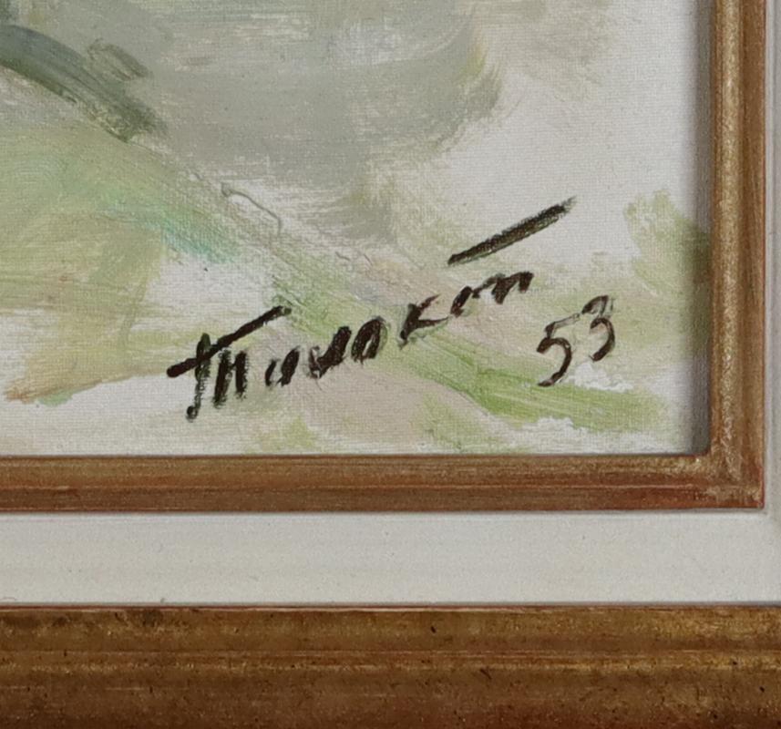 Ein Tagtraum, 1953 (Impressionismus), Painting, von Margarita Nikolaevna Tolokonnikova