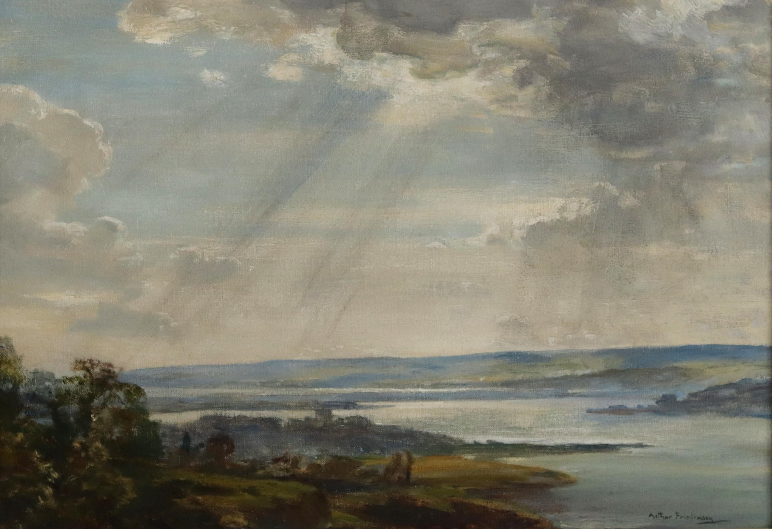 Poole Harbour - Painting by Arthur A. Friedenson