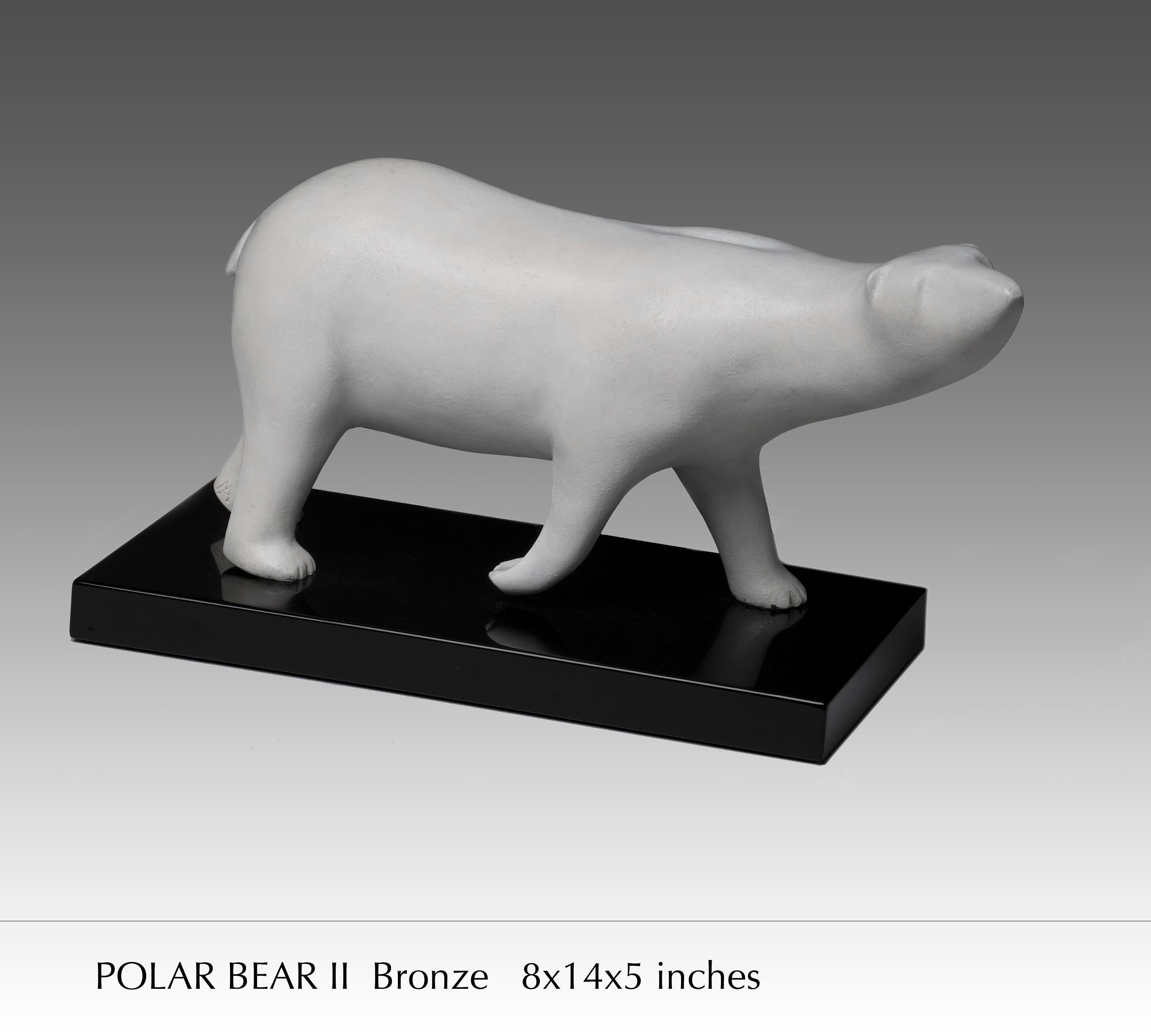 Robert Hooke Figurative Sculpture - Polar Bear II