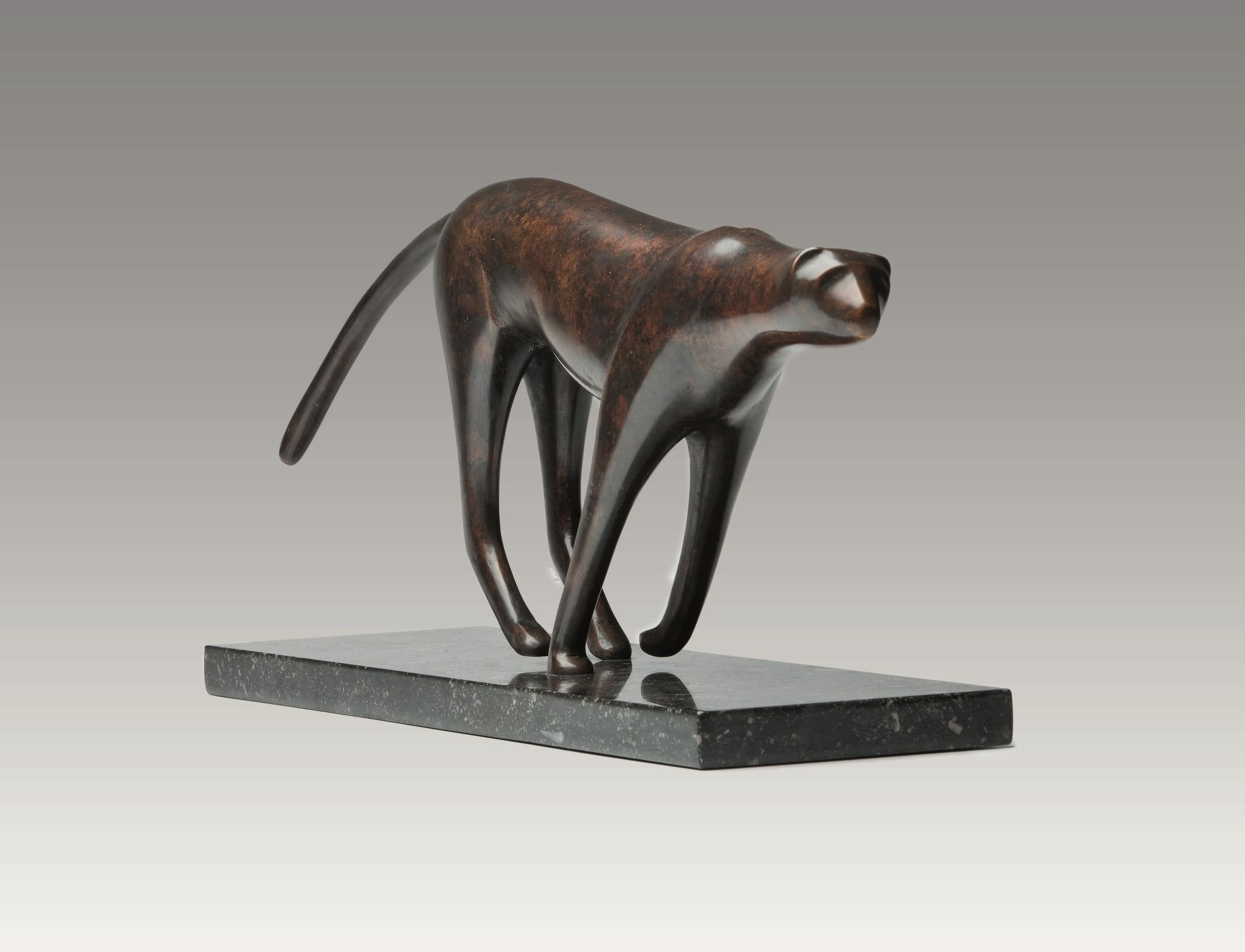 Robert Hooke Figurative Sculpture - Cheetah