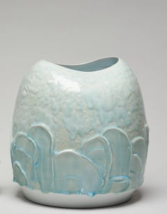 Glacier I Chun,  Porcelain. Thrown on a wheel. Fired multiple times, Tanya Gomez