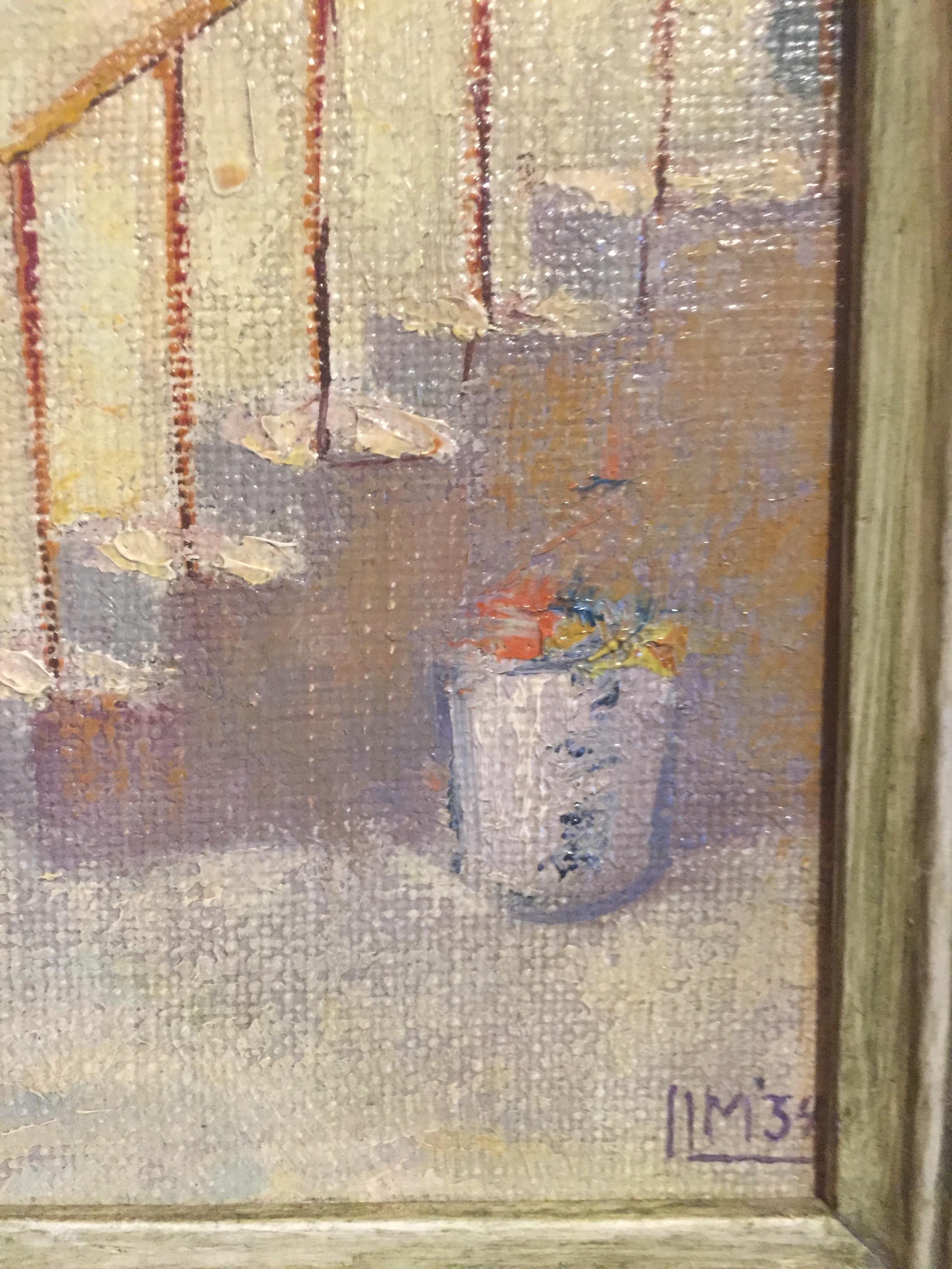 laundry day painting