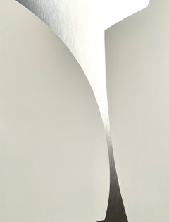 ""SSI" Sérigraphie abstraite sur soie des années 1970 - Proof de l'artiste du MOMA Whitney