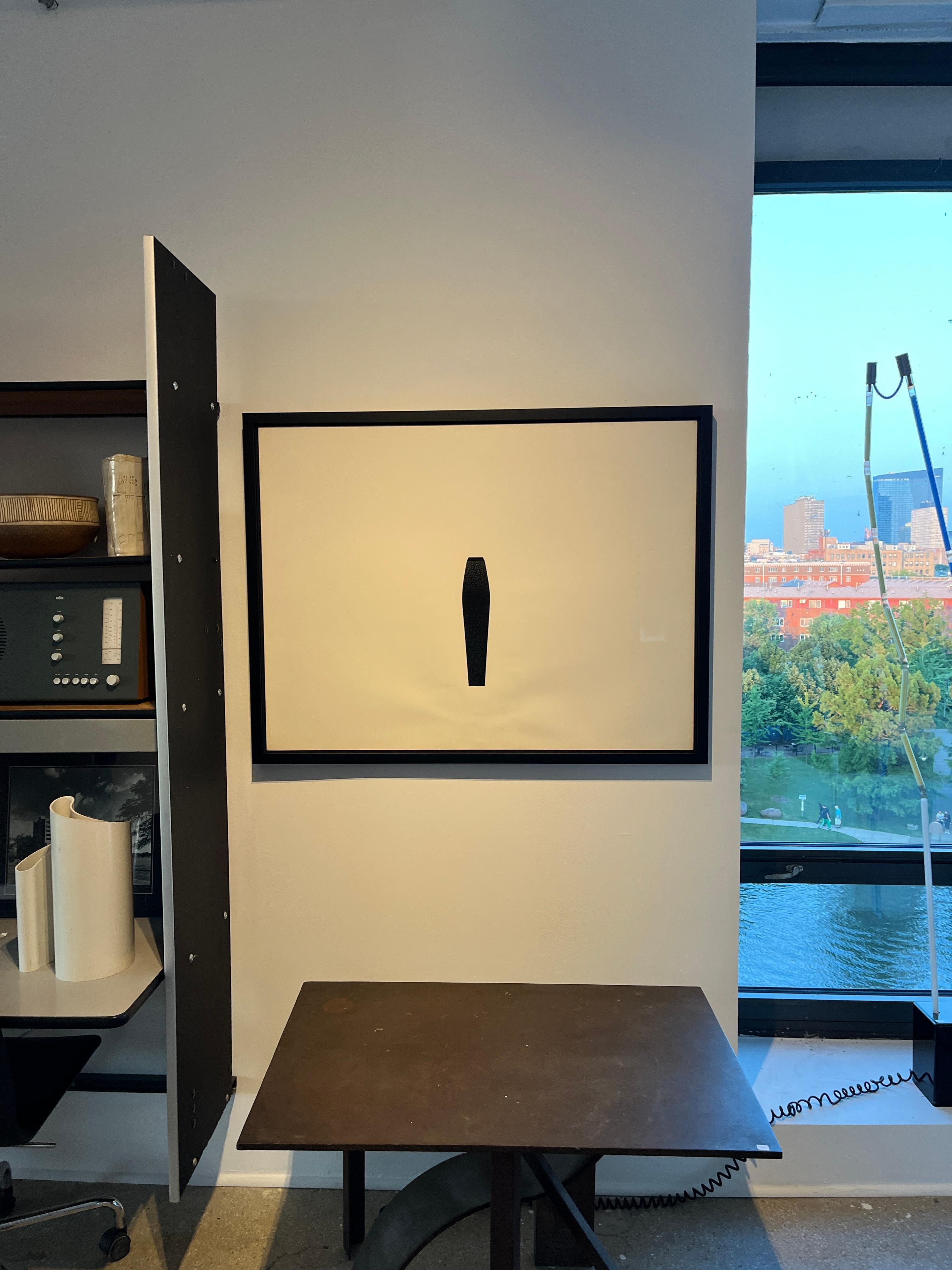 Minimalistische abstrakte Holzkohle-Zeichnung „#28“ Moderne Kunst, 1980 5