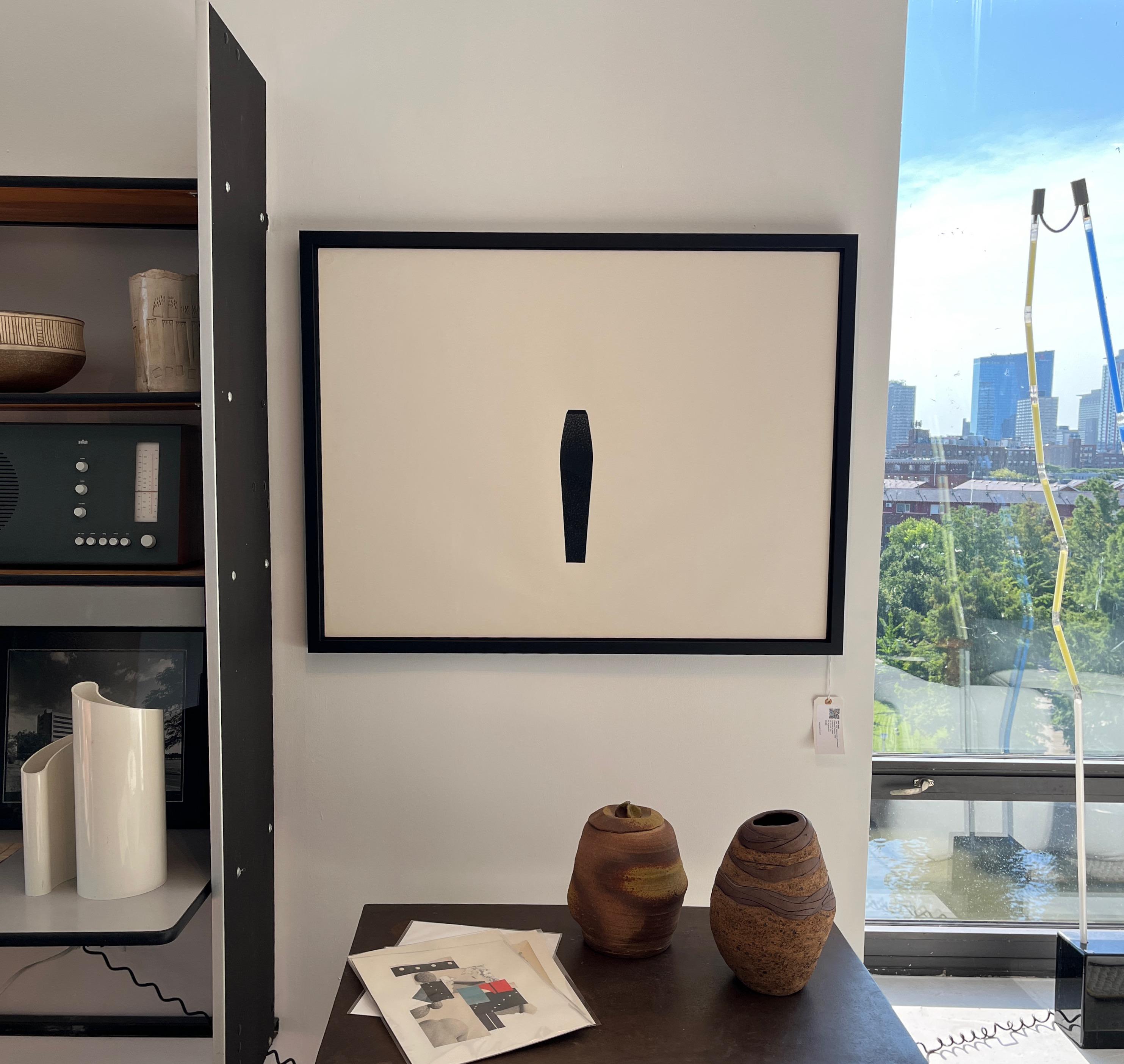 Minimalistische abstrakte Holzkohle-Zeichnung „#28“ Moderne Kunst, 1980 6
