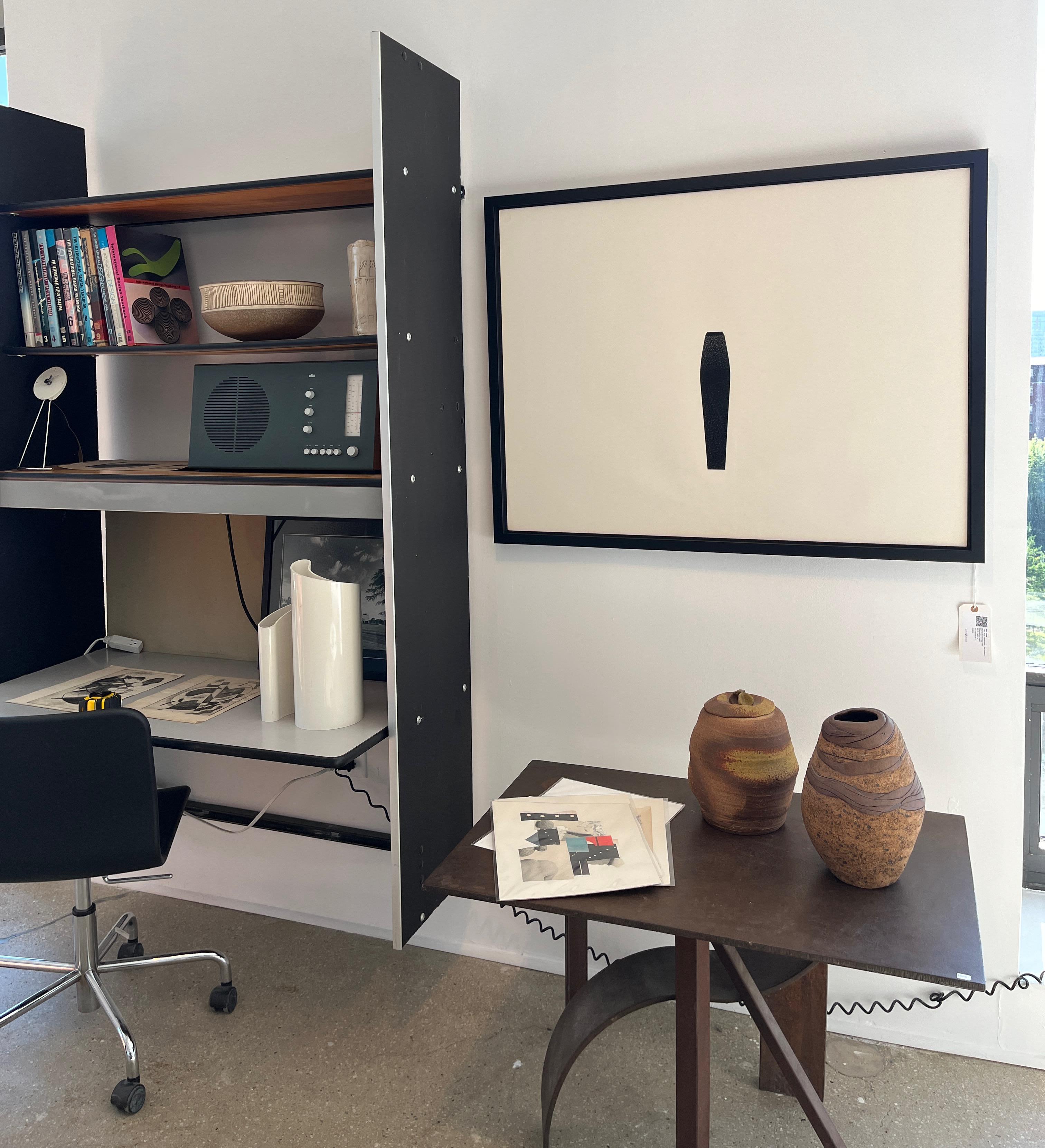 Minimalistische abstrakte Holzkohle-Zeichnung „#28“ Moderne Kunst, 1980 7