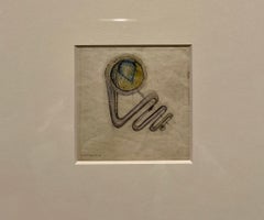 American Modernist Peter Macchiarini "Brooch Sketch"