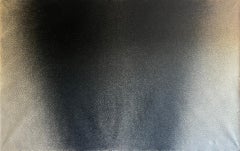 Vintage "Black Drawing (Introductions)" Charcoal Cross-Hatch Drawing on Canvas 1976 