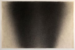 « Black Drawing (Introductions) », dessin au fusain sur toile, 1976 