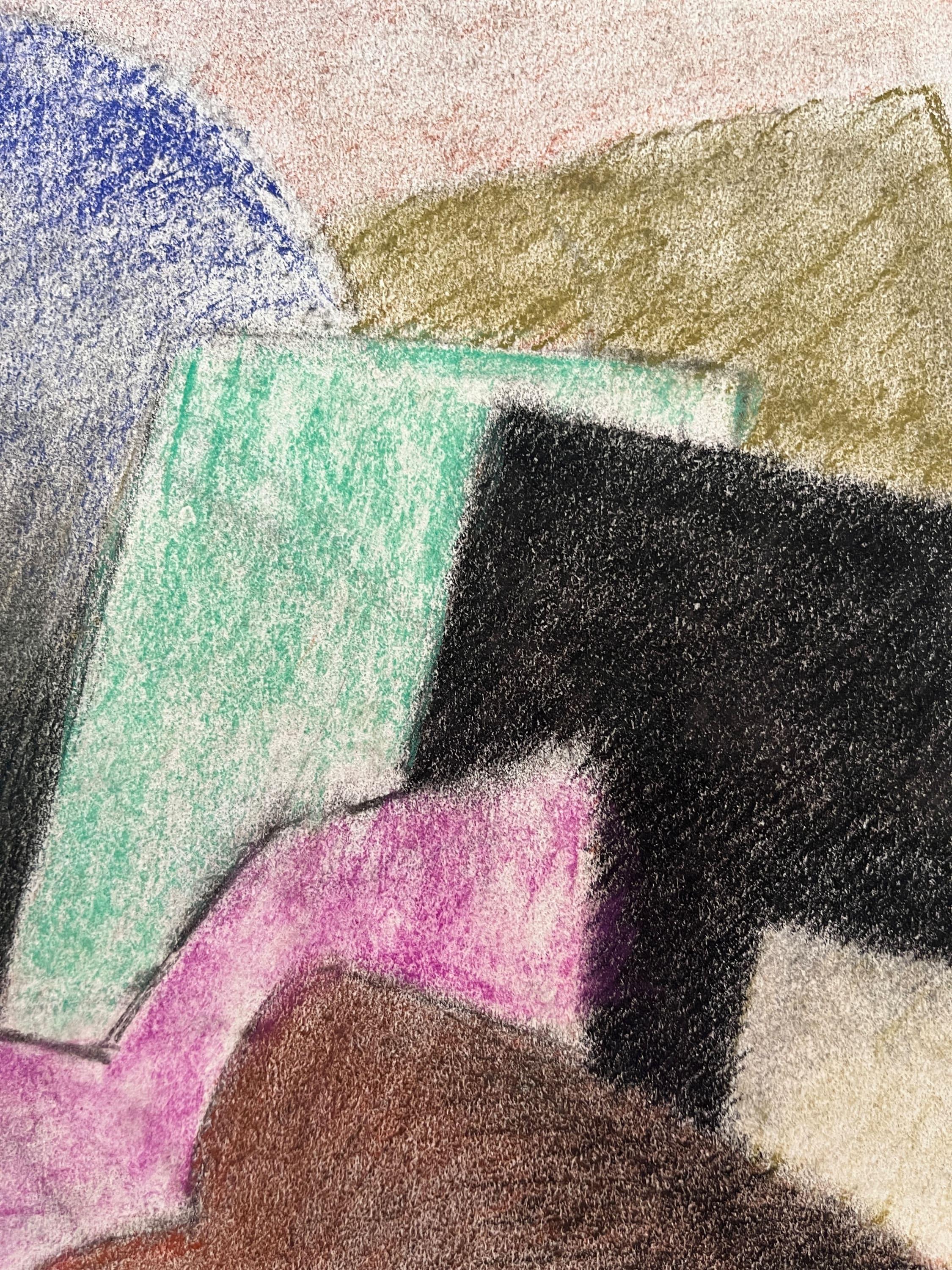 Disegno cubista del 1980 