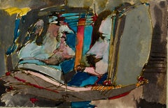 « Portrait d'un couple », peinture de Bill Shields des années 1990