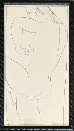1950 "Star Ear" Disegno figurativo di metà secolo Università di Parigi