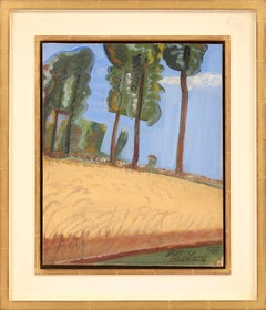 Summer's lane, Jean Brusselmans (Belgian Modernist Landscape Painting)