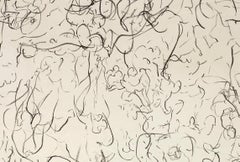 Untitled, Johan Lennarts (abstract expressionist ink drawing)