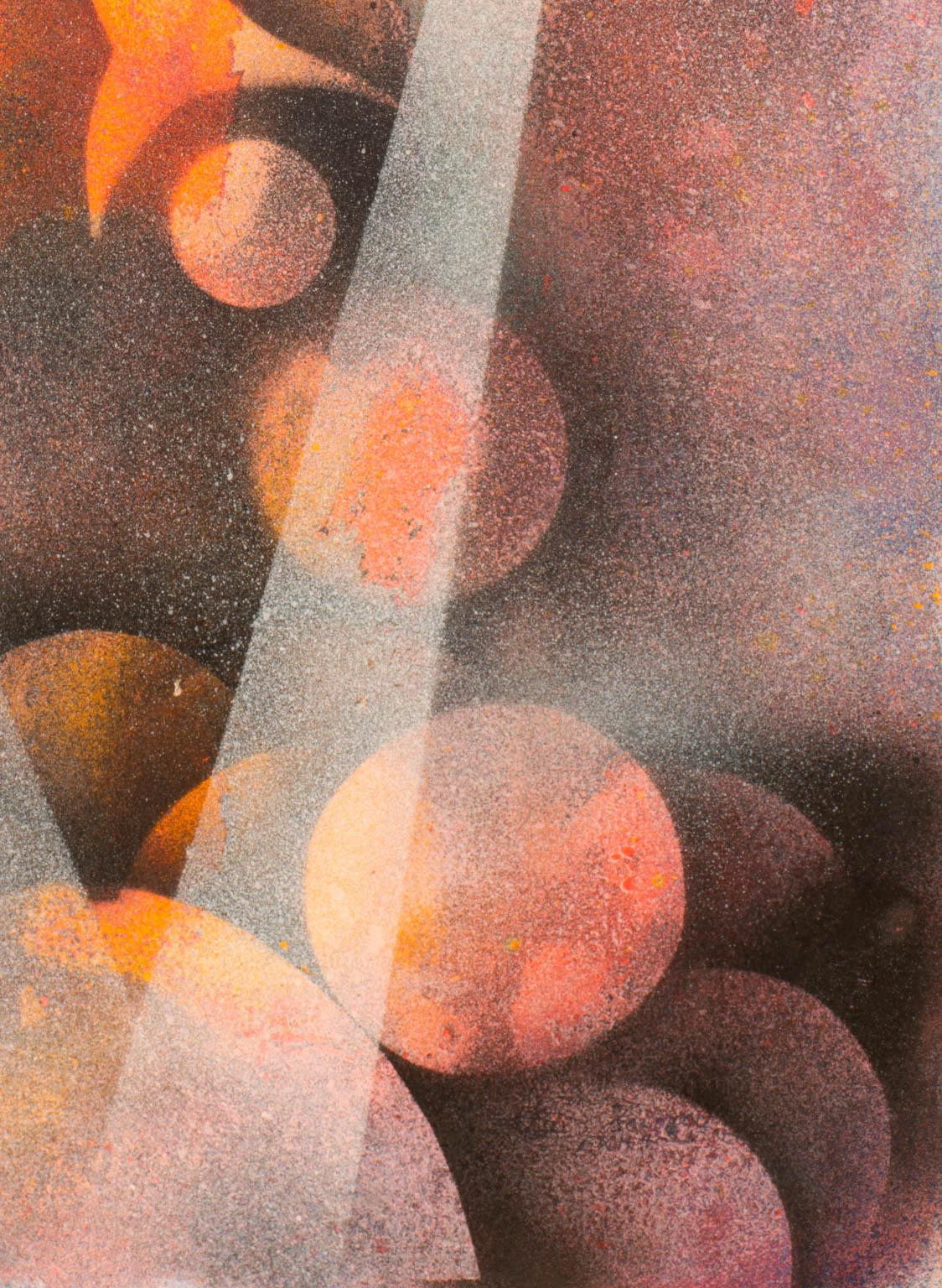 Sagitarius - Brown Figurative Art by Solomon Sekhaolelo