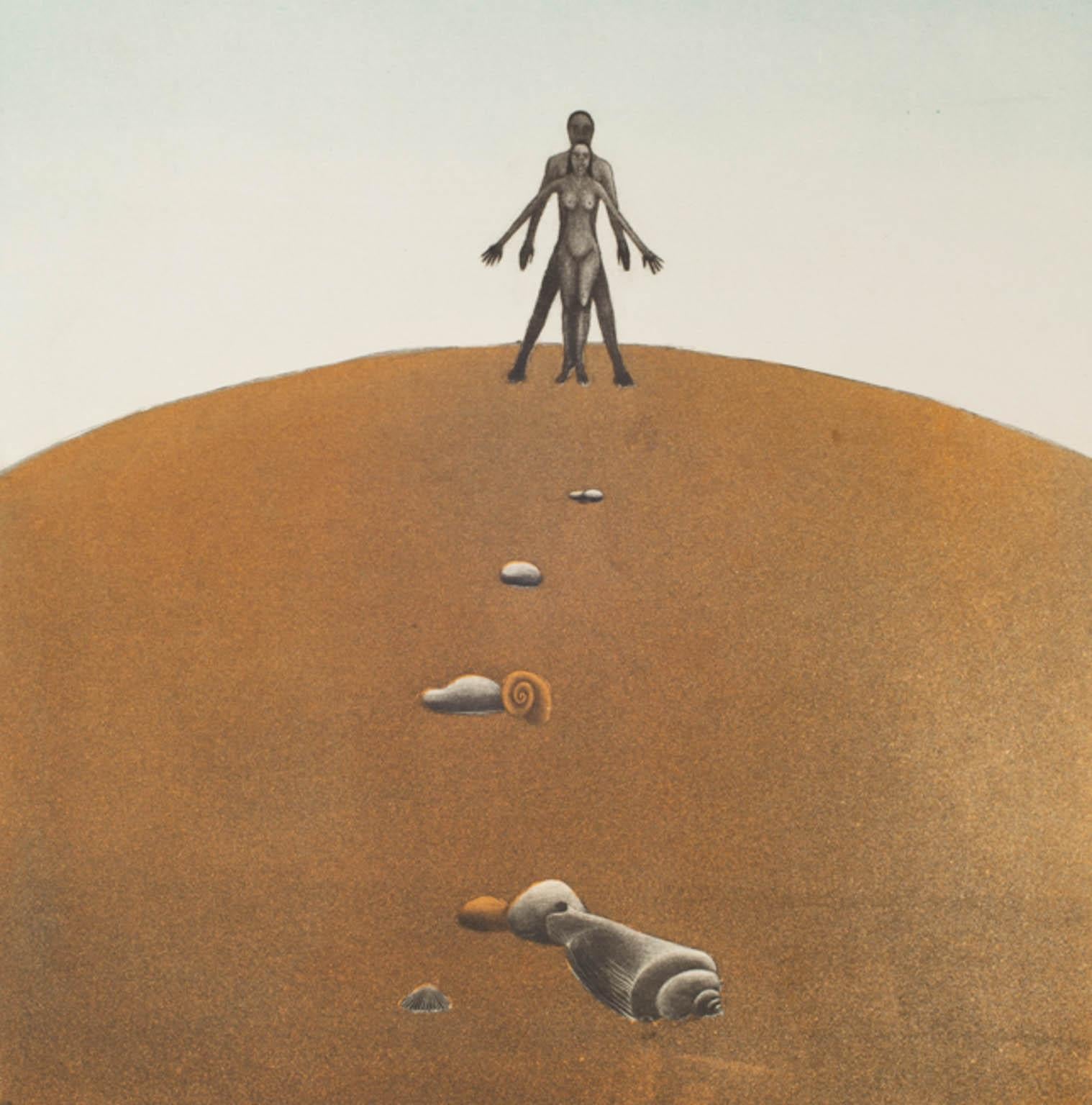 Michel Matthonat Untitled Painting For Sale 1