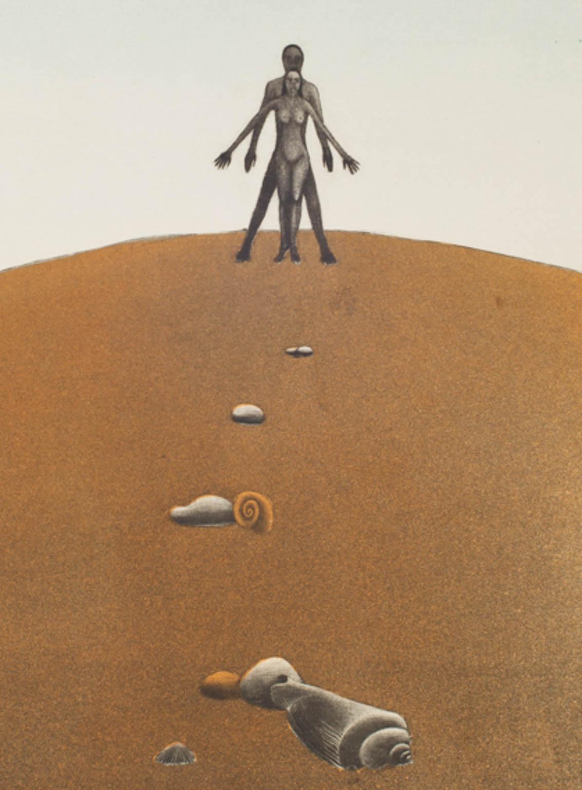 Michel Matthonat Untitled Painting For Sale 2