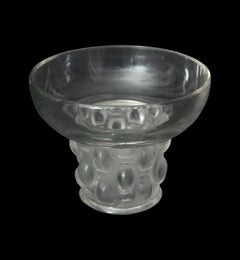 "Beautreillis" Art Deco Glass Vase by R. Lalique 