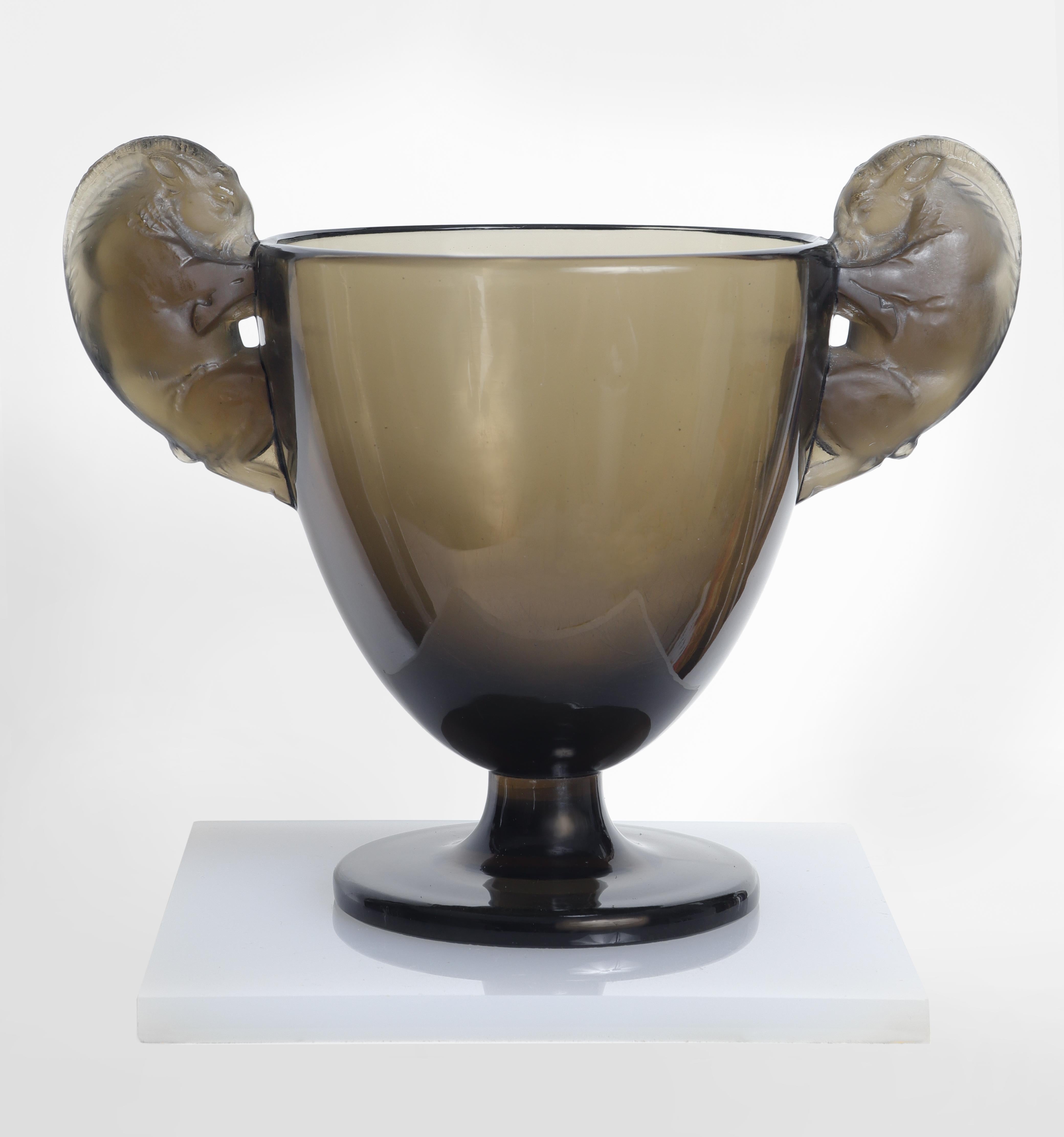 Beliers Vase – Art von René Lalique