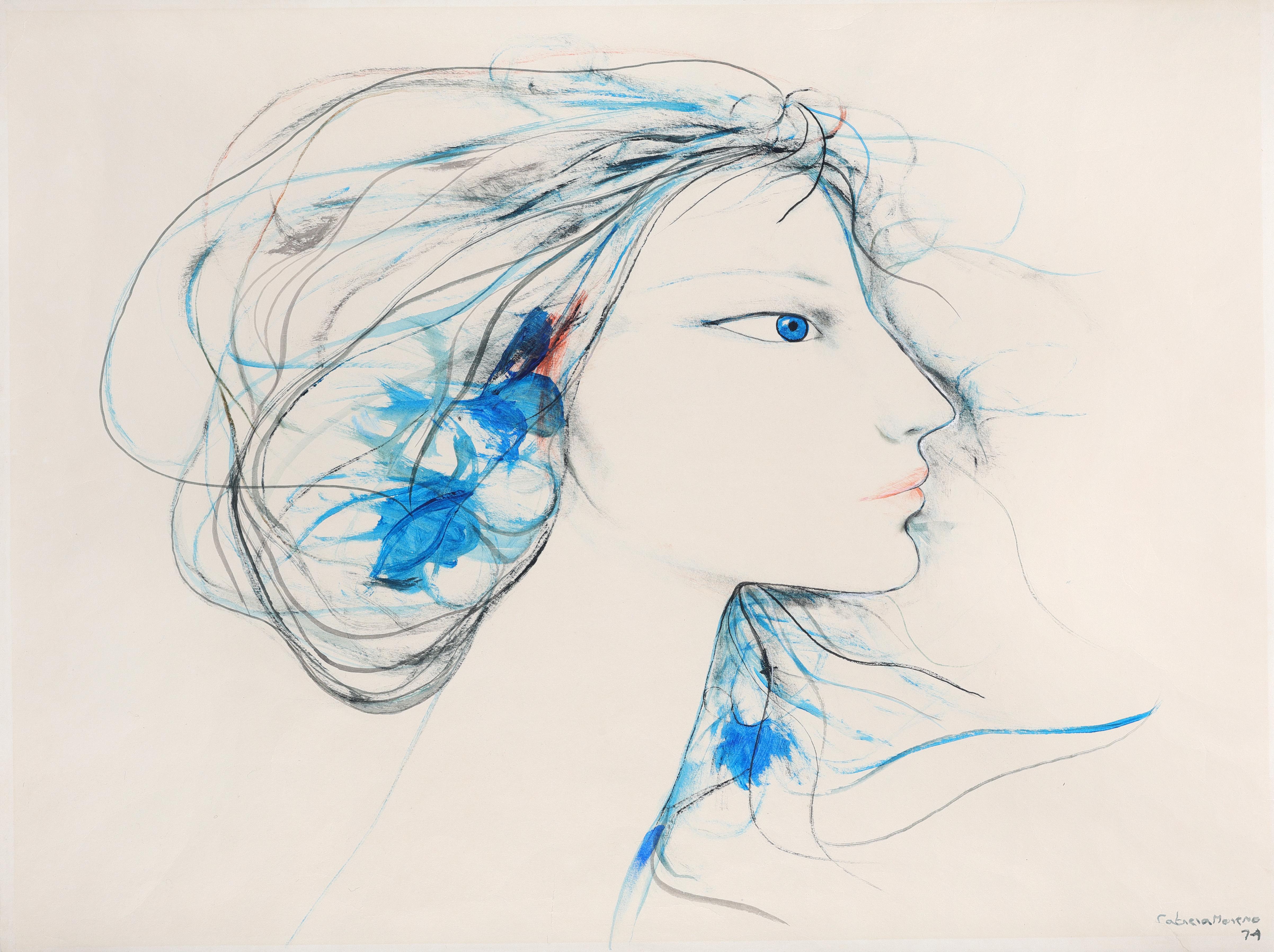 Unframed Dessins et aquarelles - Portrait