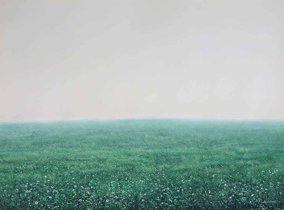 Tomas Sanchez Drawing, Del Romerillo al Blanco, 1981