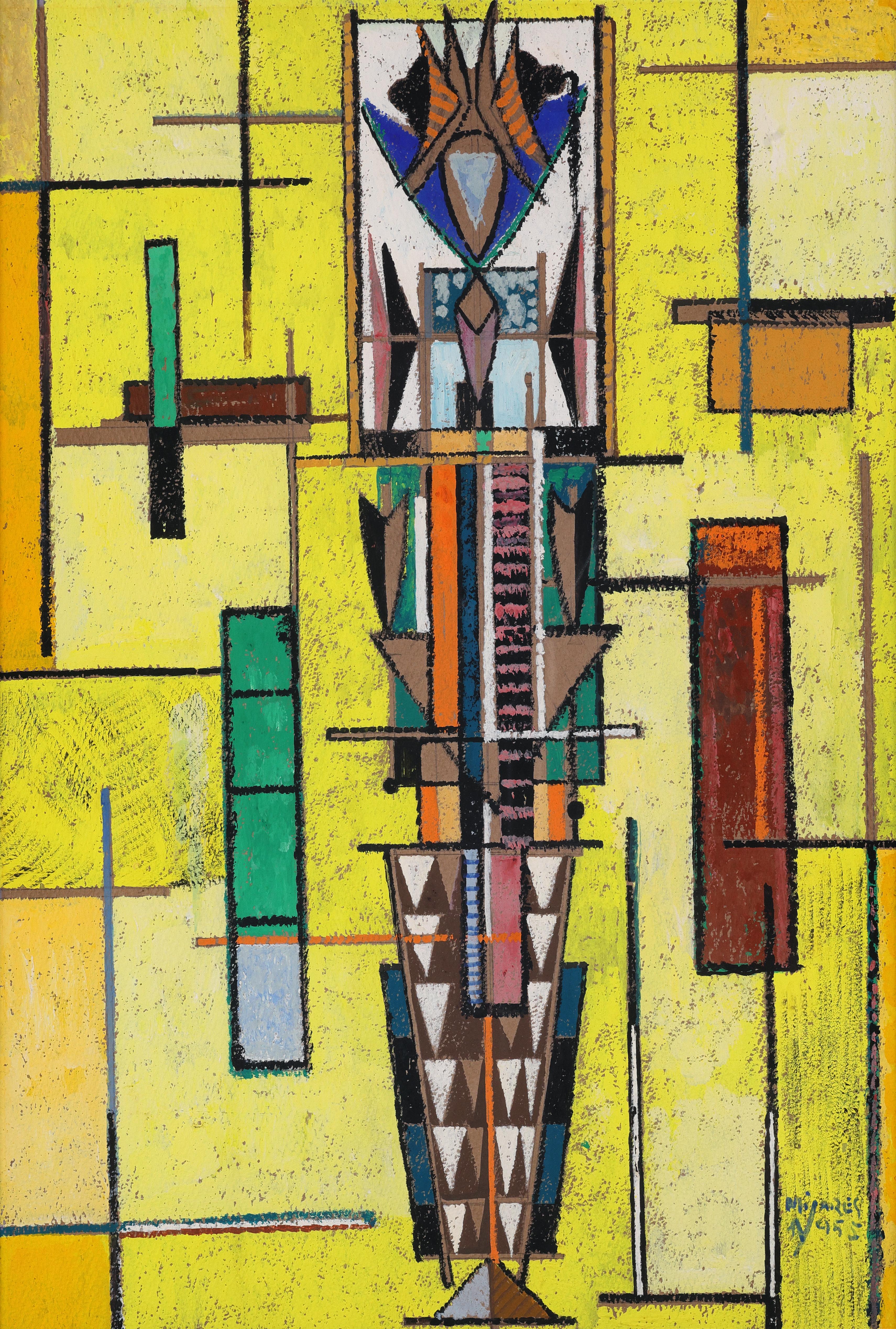 Miniature Abstract Drawings and Watercolors