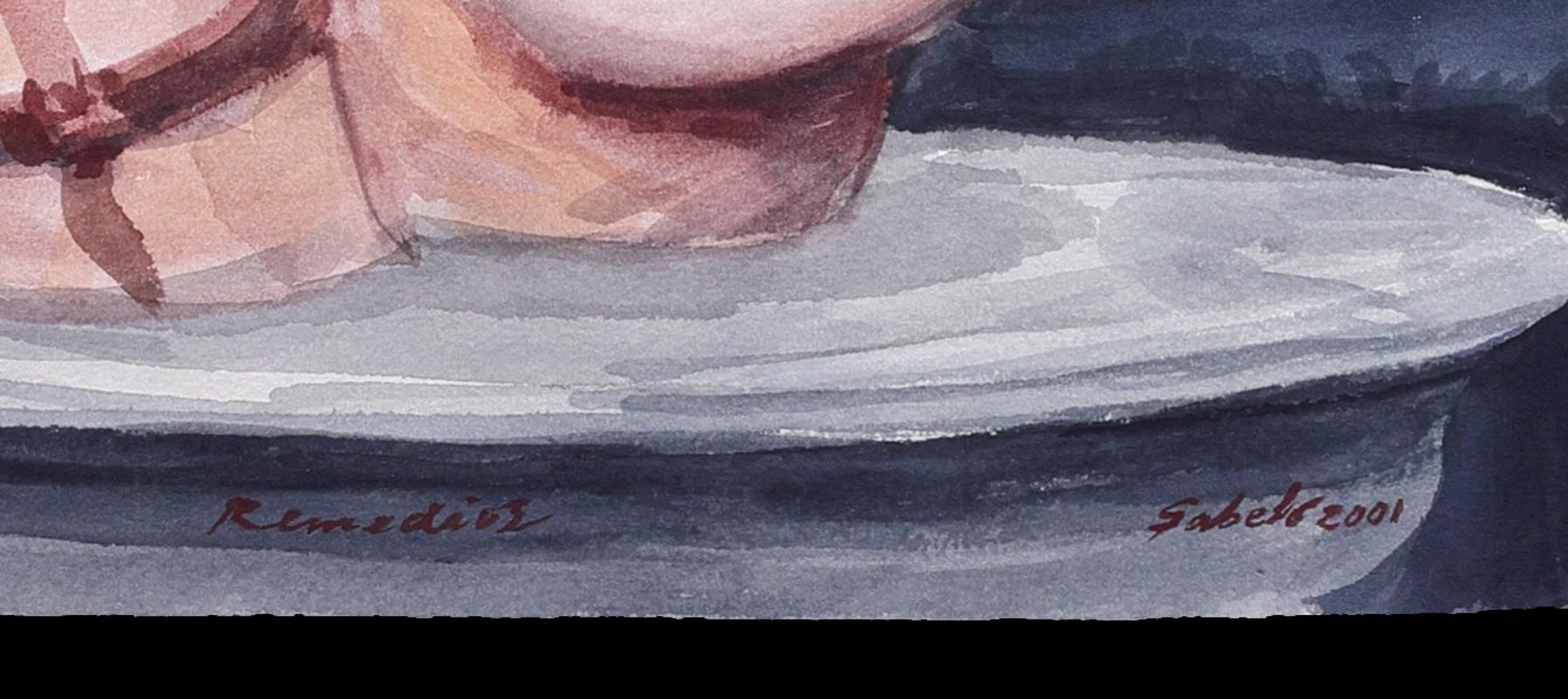 Roberto Fabelo Acquerello: Remedios in vendita 1