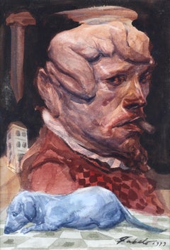 Roberto Fabelo Aquarell, Ohne Titel