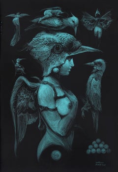 Roberto Fabelo Drawing: Nocturnos
