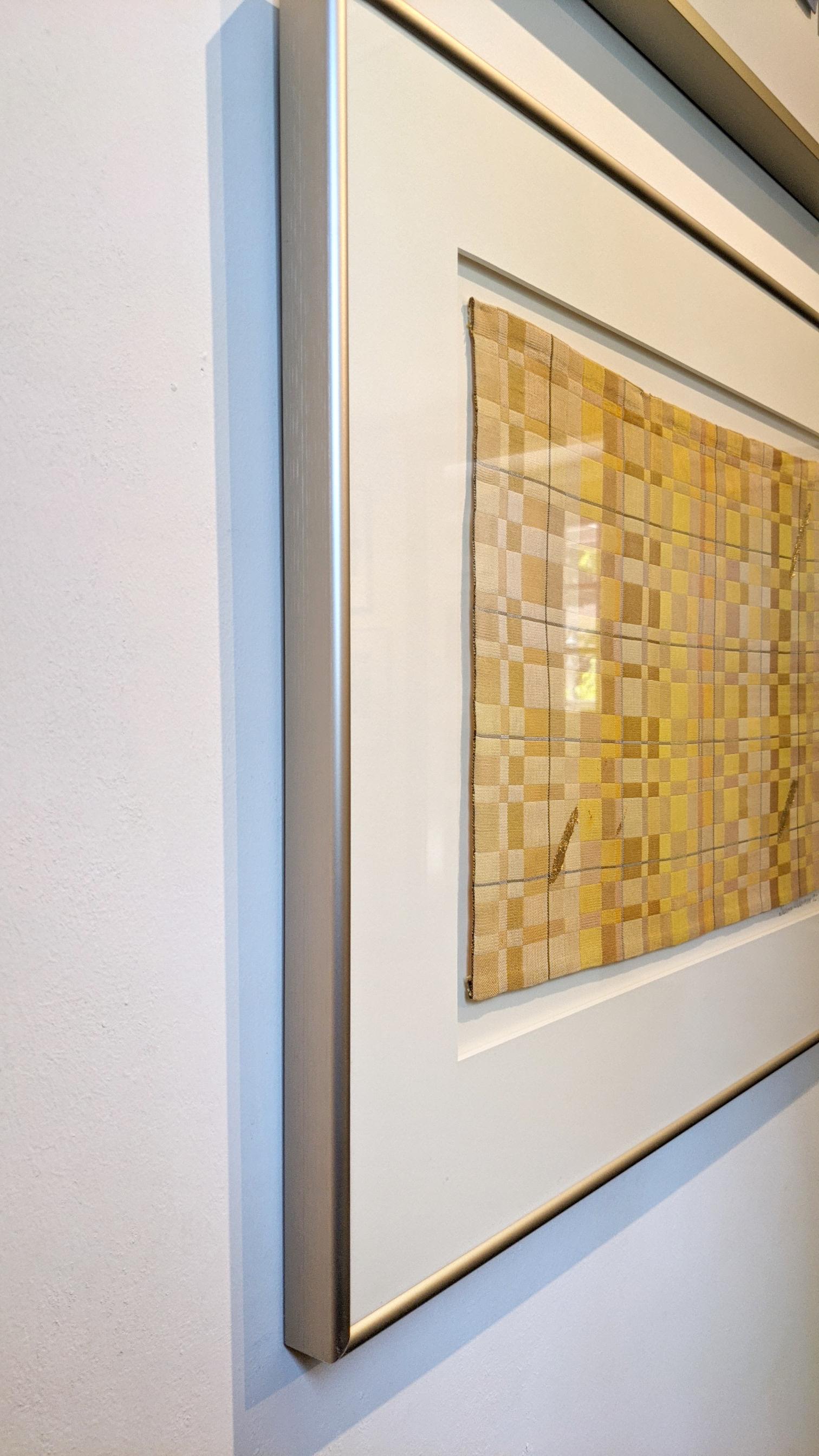 November Gold - Abstract Geometric Art by Sharon Alderman
