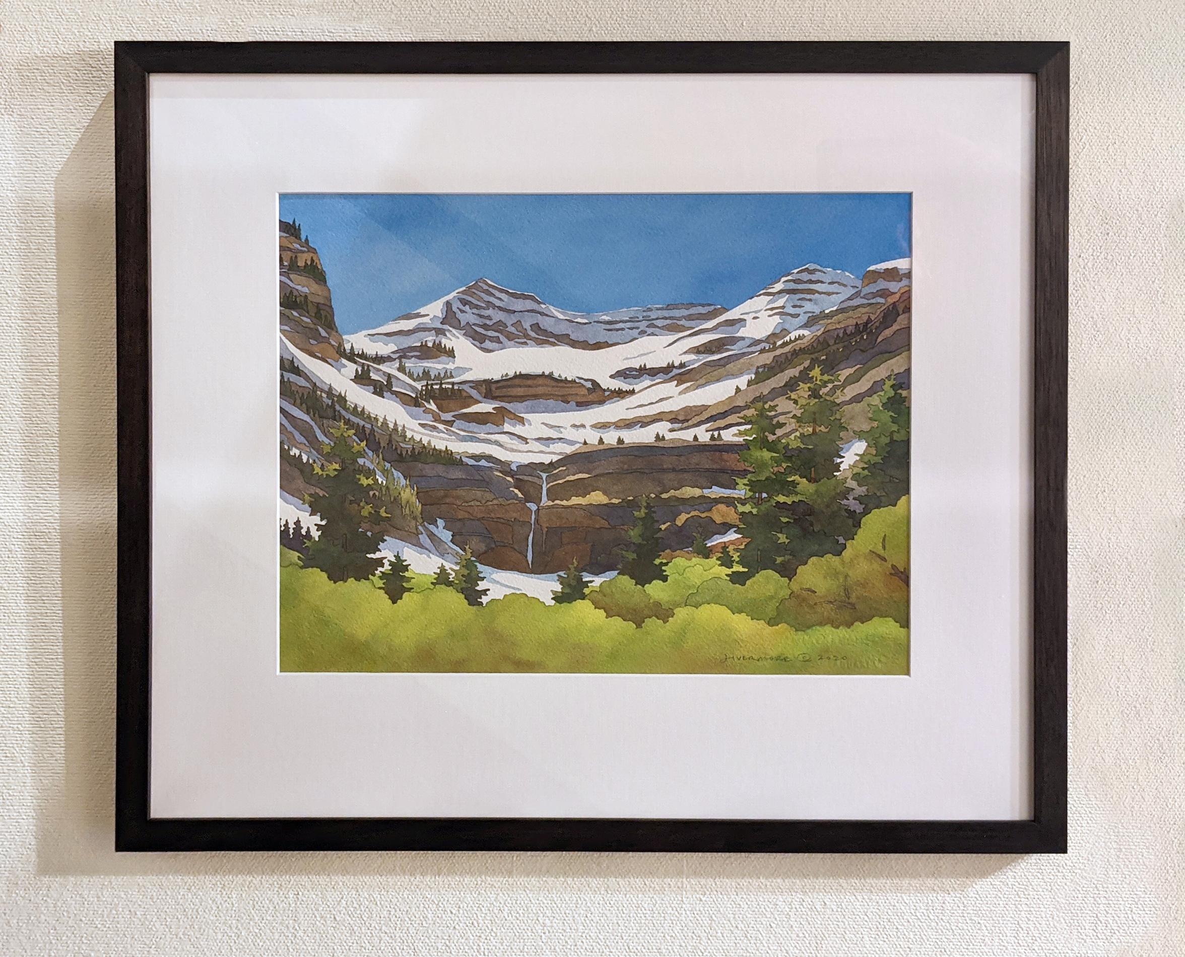 Timpanogos Transitions - Painting by Rebecca Livermore