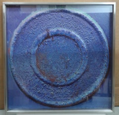 Senza titolo di Yuko Nasaka.  Resina e lacca su tavola (1984) (scultura astratta)