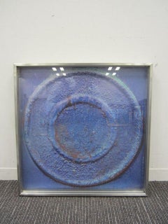 Senza titolo di Yuko Nasaka.  Resina e lacca su tavola (1984) (scultura astratta)