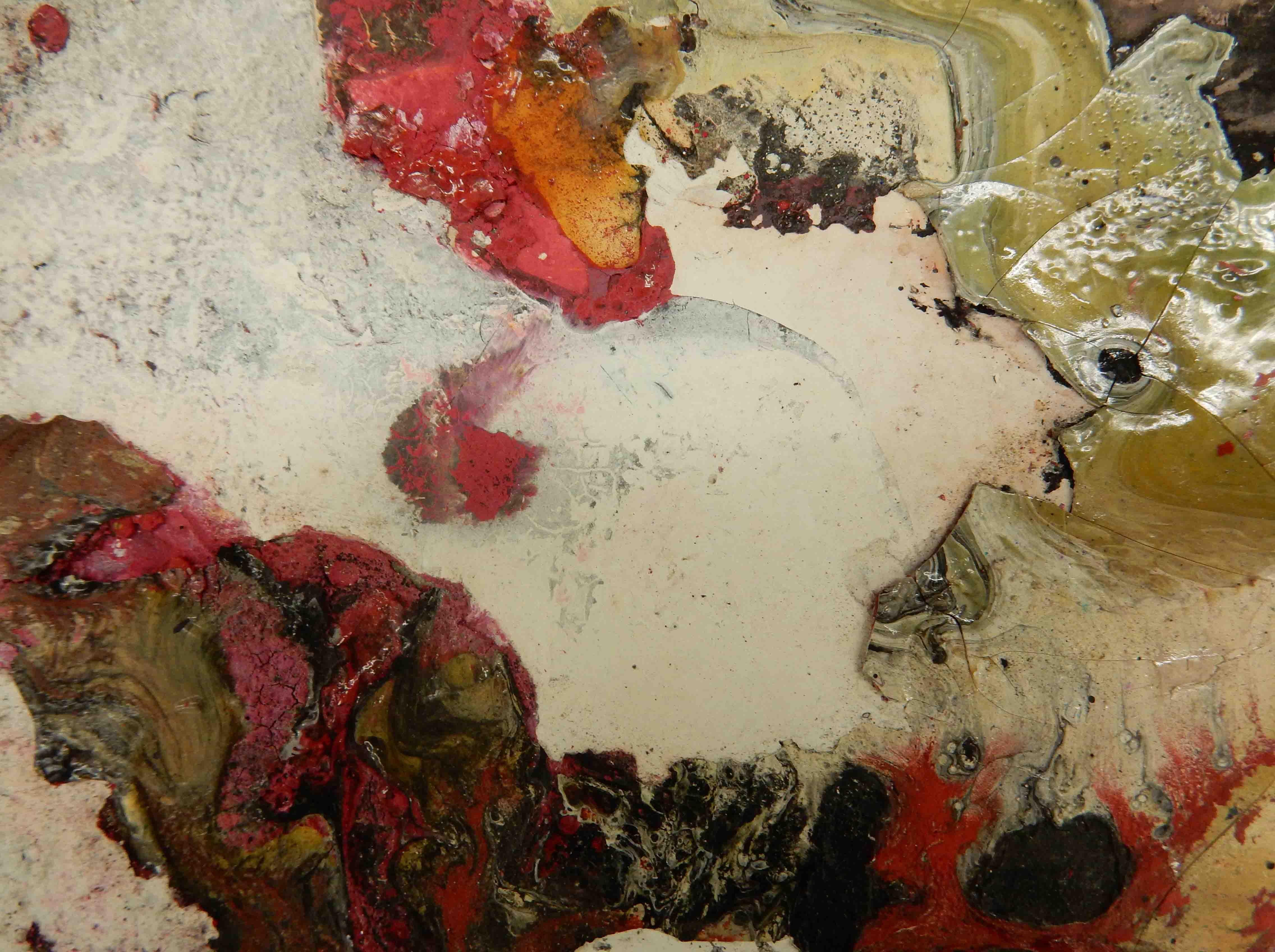 Opera di Senkichiro Nasaka. Pittura su carta eseguita nel 1962 (astratta) in vendita 4