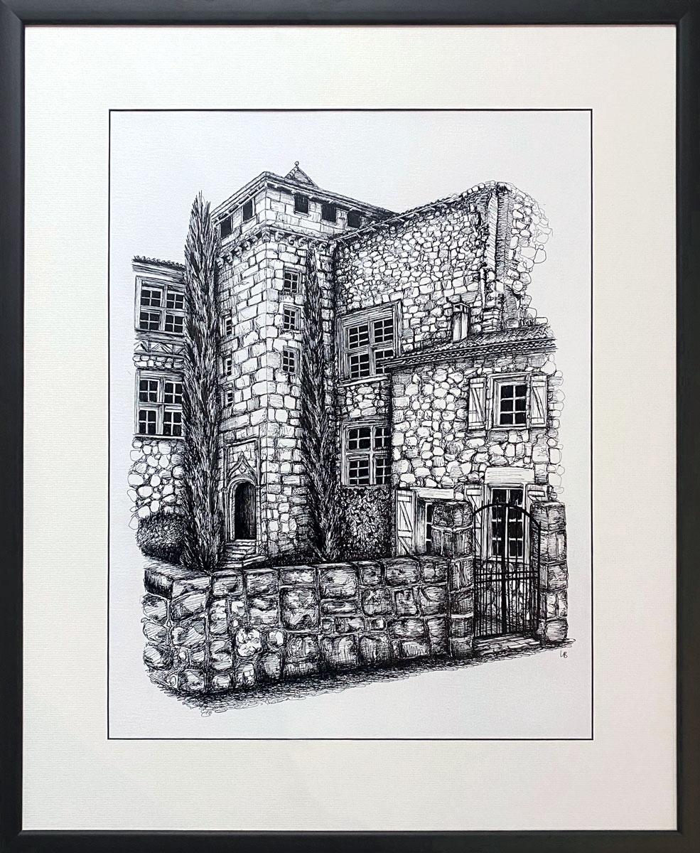 Château de Fourcés par Libby Bothway en vente 2