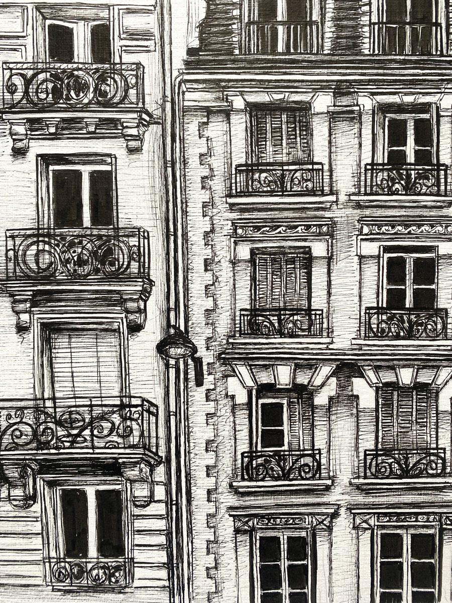 Fenêtres de Paris by Libby Bothway For Sale 1
