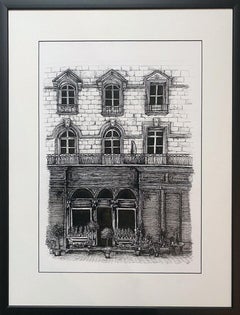 On the streets of Chinon by Libby Bothway