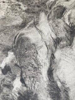 German Female Artist, Study or Portrait of a Girl, Expressionism, Realism