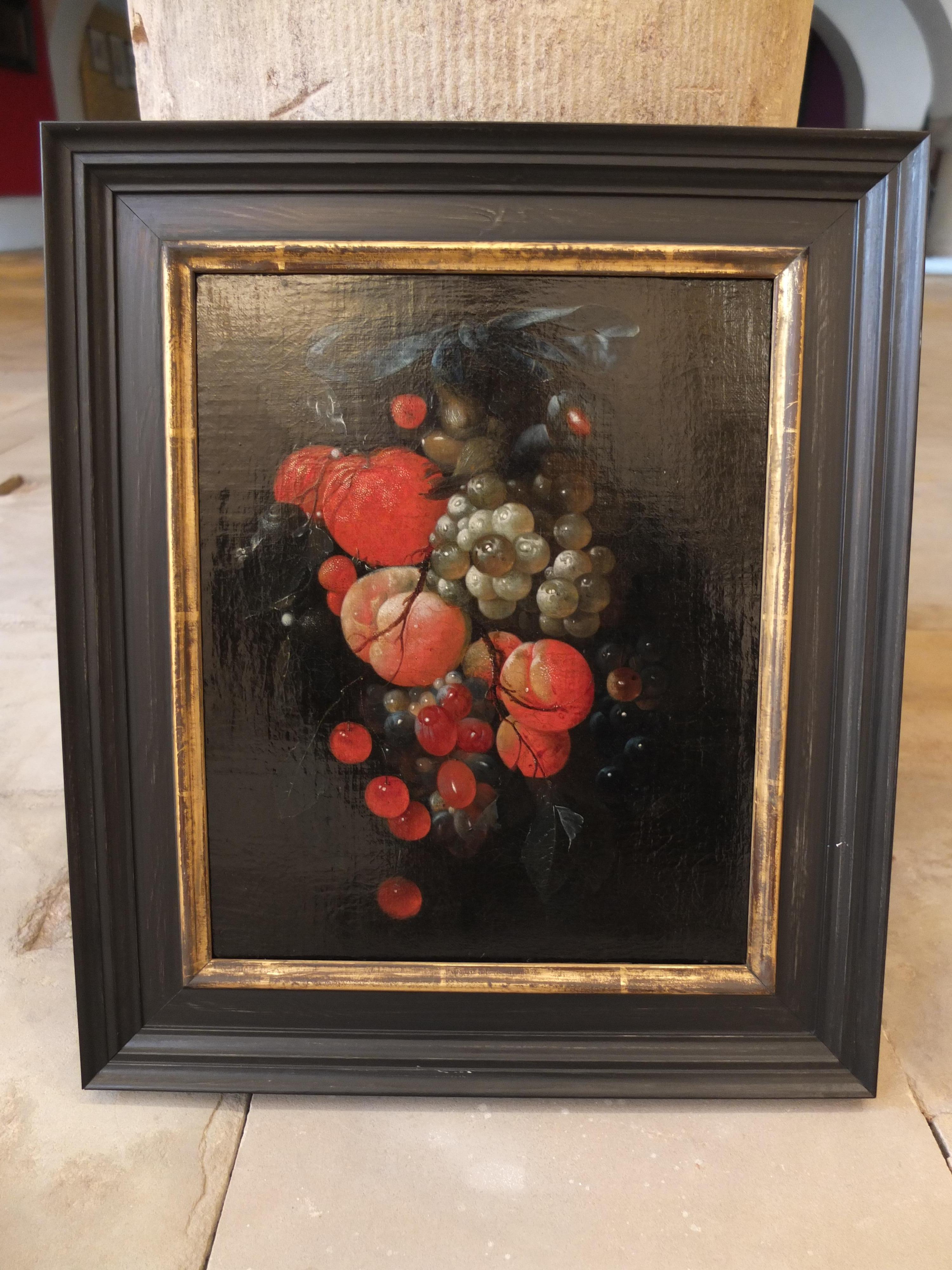  Festoon of Fruit, Still Life, Dutch Art, Circle of Cornelis De Heem, Old Master 2