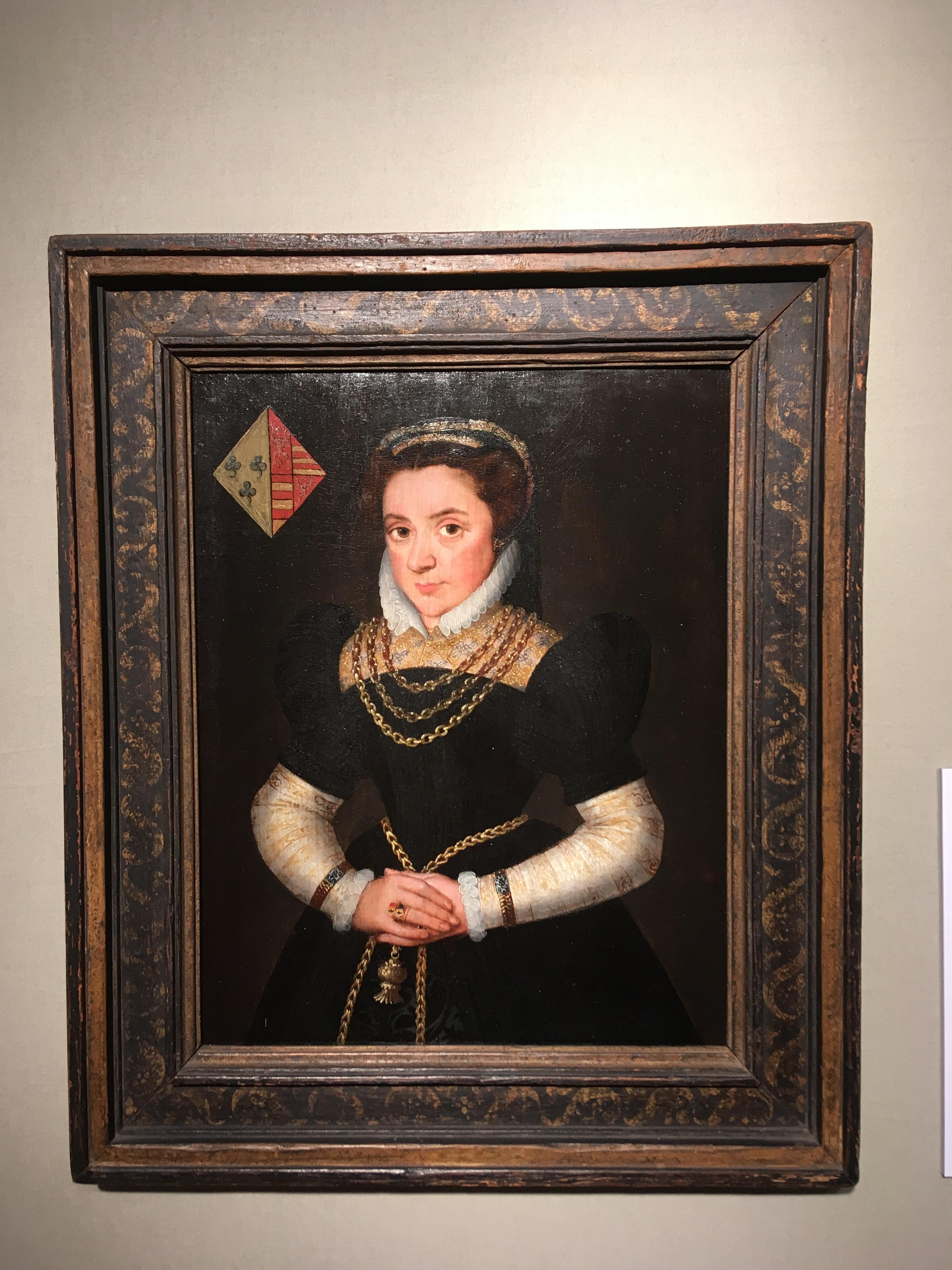 Gillis Claeissens, Porträt einer Dame, 1580, Brügge, Porträt eines alten Meisters im Angebot 2